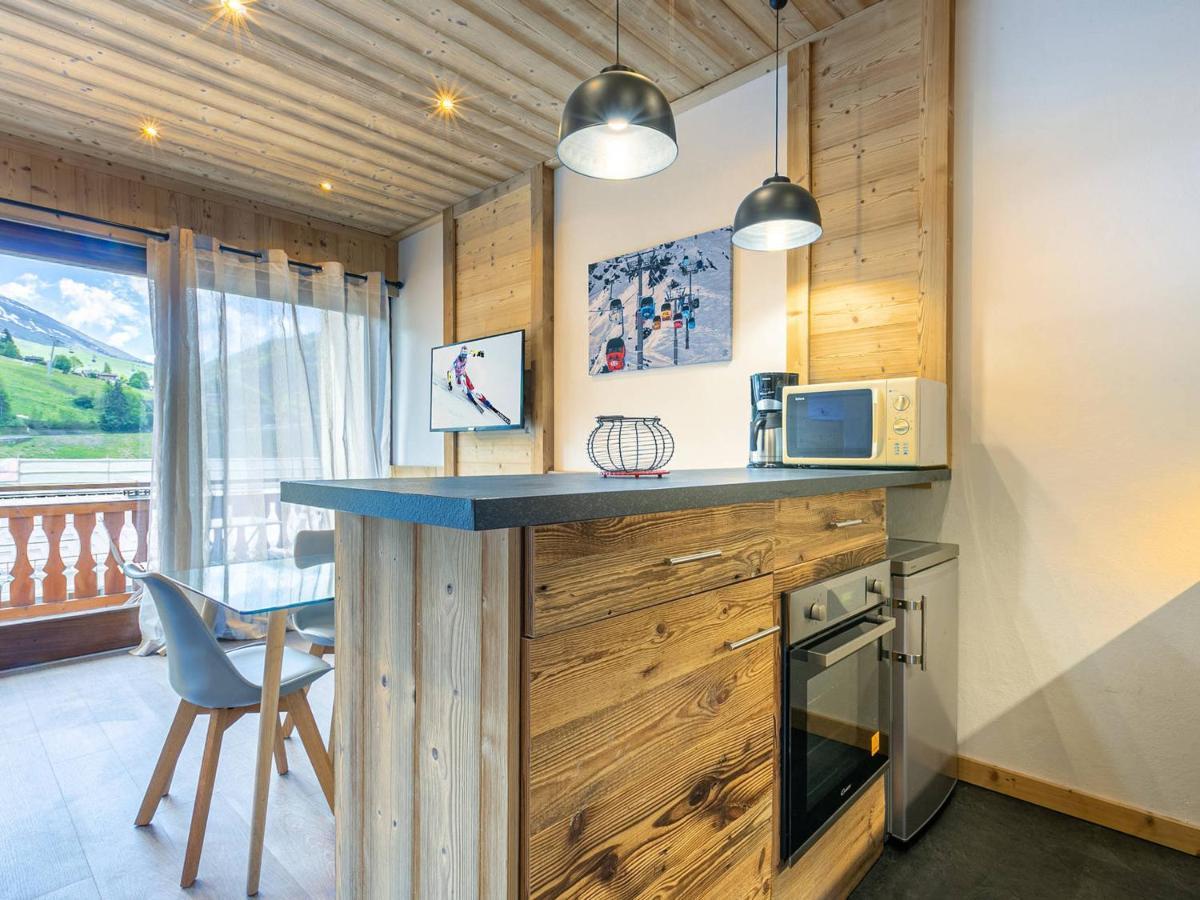 Grand Studio Cabine, Balcon, Parking, Centre La Clusaz - Fr-1-437-85 외부 사진